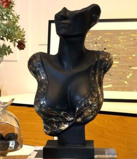 Handmade Abstract Woman Bust, Modern Female Sculpture, Unique Bust Statue, Handmade Female Bust Sculpture, Abstract Woman Statue, Woman Bust