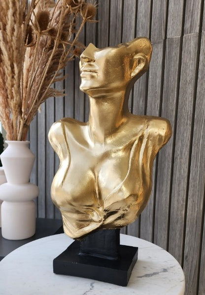Handmade Abstract Woman Bust, Modern Female Sculpture, Unique Bust Statue, Handmade Female Bust Sculpture, Abstract Woman Statue, Woman Bust