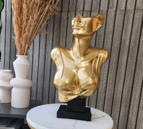 Handmade Abstract Woman Bust, Modern Female Sculpture, Unique Bust Statue, Handmade Female Bust Sculpture, Abstract Woman Statue, Woman Bust
