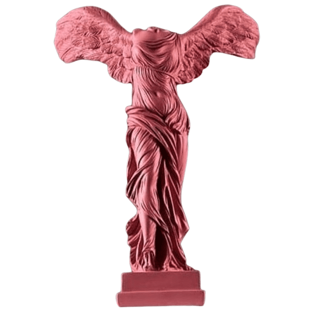 Handmade Winged Victory of Samothrace Statue, Greek Goddess Sculpture, Handmade Victory of Samothrace Sculpture, Victory of Samothrace Decor