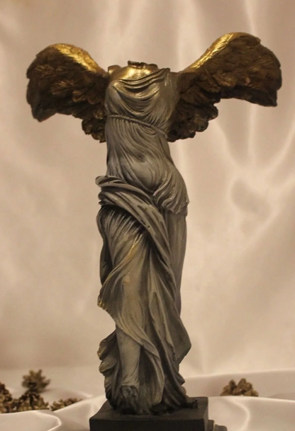 Handmade Winged Victory of Samothrace Statue, Greek Goddess Sculpture, Handmade Victory of Samothrace Sculpture, Victory of Samothrace Decor
