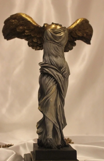 Handmade Winged Victory of Samothrace Statue, Greek Goddess Sculpture, Handmade Victory of Samothrace Sculpture, Victory of Samothrace Decor