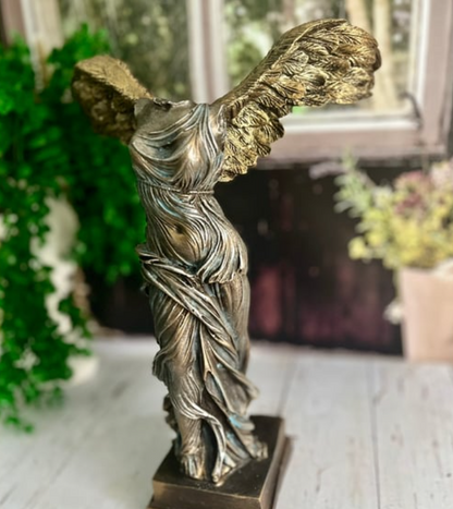 Handmade Winged Victory of Samothrace Statue, Greek Goddess Sculpture, Handmade Victory of Samothrace Sculpture, Victory of Samothrace Decor