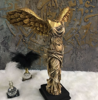 Handmade Winged Victory of Samothrace Statue, Greek Goddess Sculpture, Handmade Victory of Samothrace Sculpture, Victory of Samothrace Decor