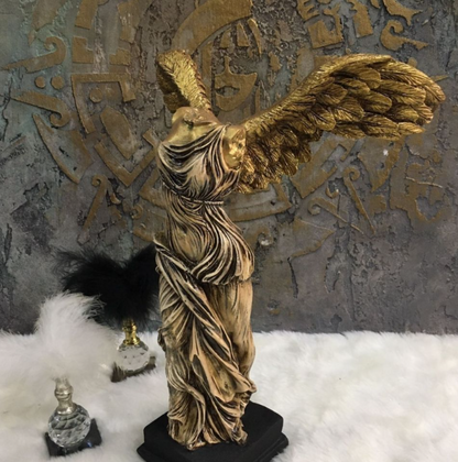 Handmade Winged Victory of Samothrace Statue, Greek Goddess Sculpture, Handmade Victory of Samothrace Sculpture, Victory of Samothrace Decor