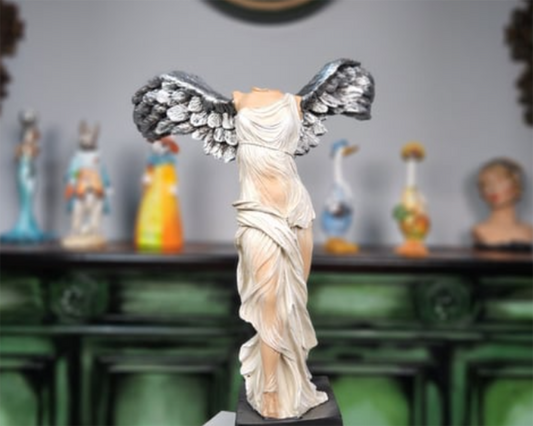 Handmade Winged Victory of Samothrace Statue, Greek Goddess Sculpture, Handmade Victory of Samothrace Sculpture, Victory of Samothrace Decor
