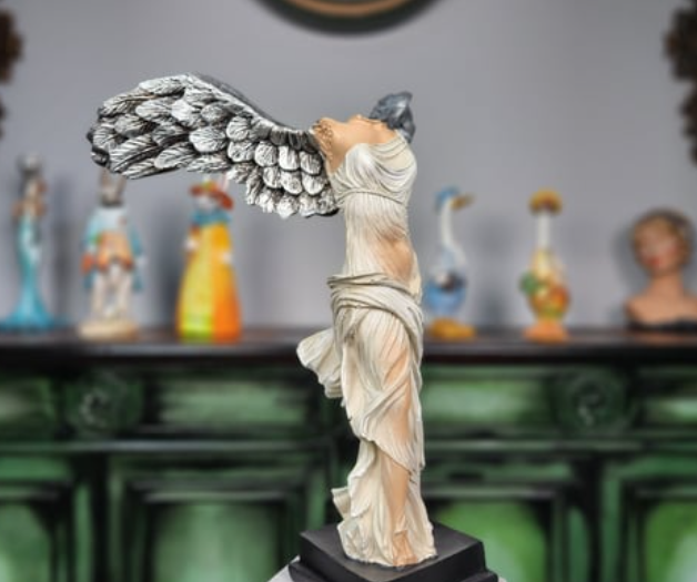 Handmade Winged Victory of Samothrace Statue, Greek Goddess Sculpture, Handmade Victory of Samothrace Sculpture, Victory of Samothrace Decor