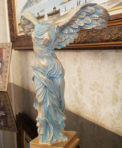 Handmade Winged Victory of Samothrace Statue, Greek Goddess Sculpture, Handmade Victory of Samothrace Sculpture, Victory of Samothrace Decor