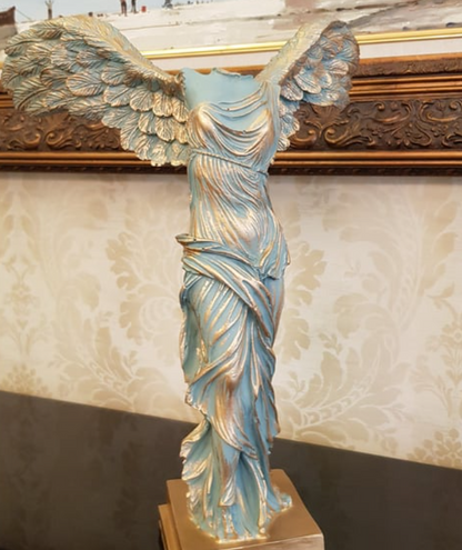 Handmade Winged Victory of Samothrace Statue, Greek Goddess Sculpture, Handmade Victory of Samothrace Sculpture, Victory of Samothrace Decor