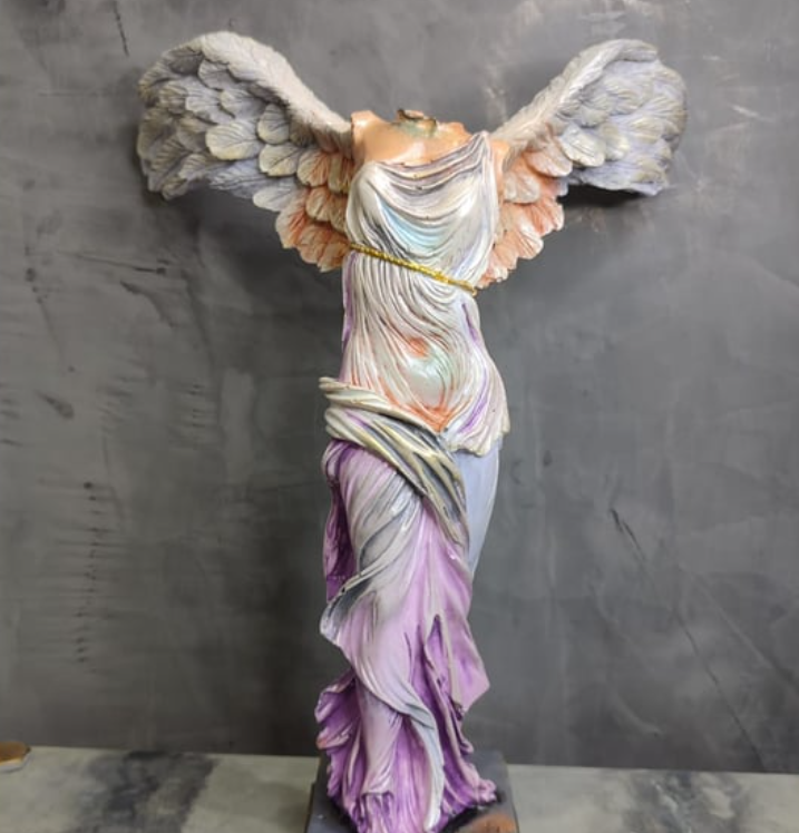 Handmade Winged Victory of Samothrace Statue, Greek Goddess Sculpture, Handmade Victory of Samothrace Sculpture, Victory of Samothrace Decor
