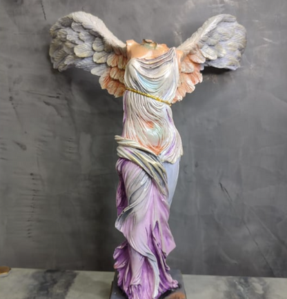 Handmade Winged Victory of Samothrace Statue, Greek Goddess Sculpture, Handmade Victory of Samothrace Sculpture, Victory of Samothrace Decor