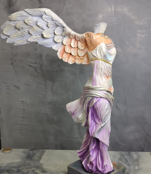 Handmade Winged Victory of Samothrace Statue, Greek Goddess Sculpture, Handmade Victory of Samothrace Sculpture, Victory of Samothrace Decor