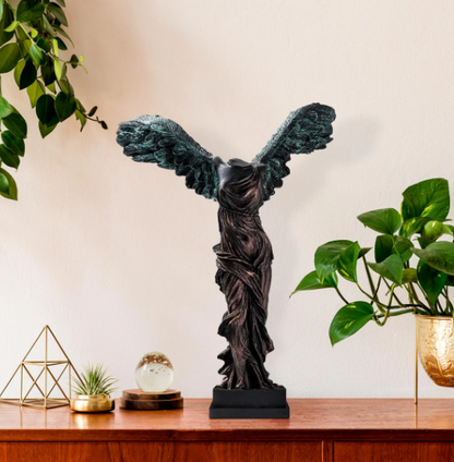 Handmade Winged Victory of Samothrace Statue, Greek Goddess Sculpture, Handmade Victory of Samothrace Sculpture, Victory of Samothrace Decor