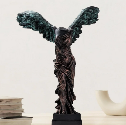 Handmade Winged Victory of Samothrace Statue, Greek Goddess Sculpture, Handmade Victory of Samothrace Sculpture, Victory of Samothrace Decor