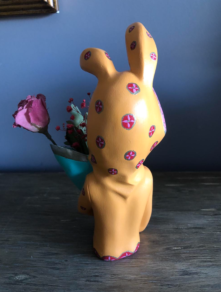 Bunny Ear Girl Figurine, Modern Bunny Ear Girl Statue, Bunny Ear Girl Decor, Bunny Ear Girl Home Decor, Bunny Ear Girl Sculpture, Girl Decor