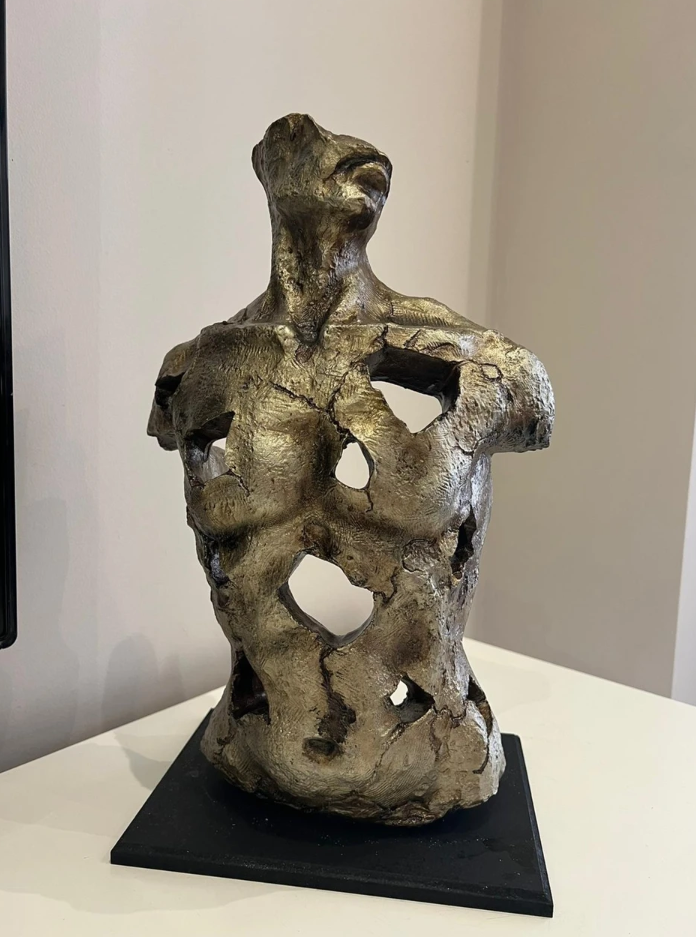 Handmade Abstract Male Statue, Modern Art Sculpture, Handmade Male Torso Decor, Handmade Male Torso Statue, Abstract Sculpture Decor
