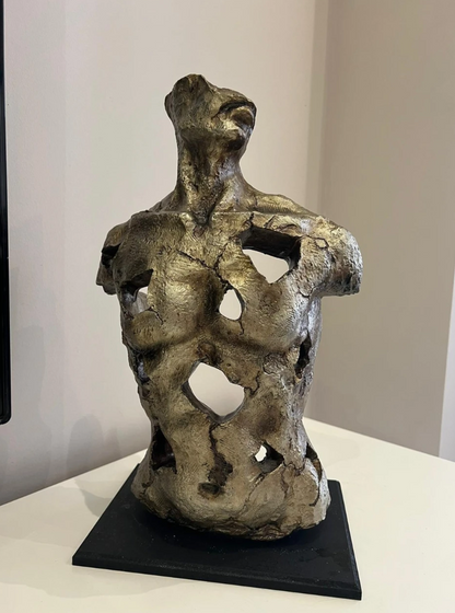 Handmade Abstract Male Statue, Modern Art Sculpture, Handmade Male Torso Decor, Handmade Male Torso Statue, Abstract Sculpture Decor