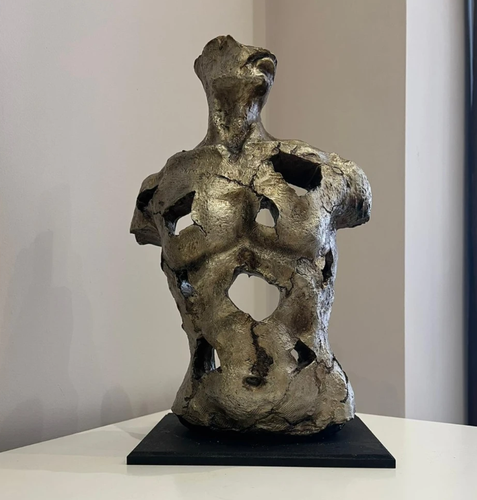 Handmade Abstract Male Statue, Modern Art Sculpture, Handmade Male Torso Decor, Handmade Male Torso Statue, Abstract Sculpture Decor