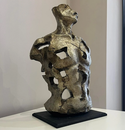 Handmade Abstract Male Statue, Modern Art Sculpture, Handmade Male Torso Decor, Handmade Male Torso Statue, Abstract Sculpture Decor