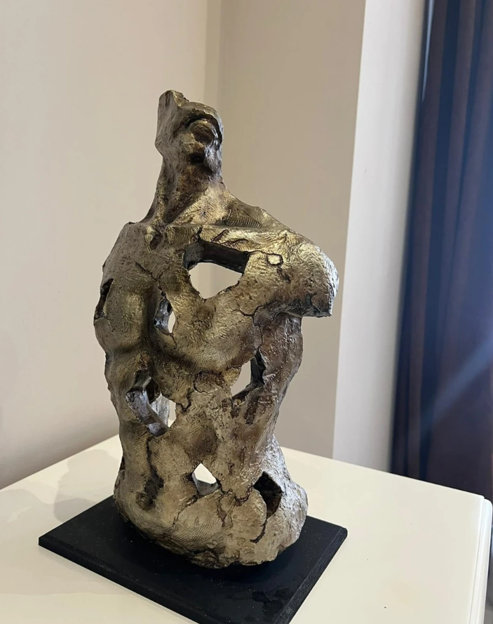 Handmade Abstract Male Statue, Modern Art Sculpture, Handmade Male Torso Decor, Handmade Male Torso Statue, Abstract Sculpture Decor