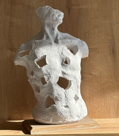 Handmade Abstract Male Statue, Modern Art Sculpture, Handmade Male Torso Decor, Handmade Male Torso Statue, Abstract Sculpture Decor