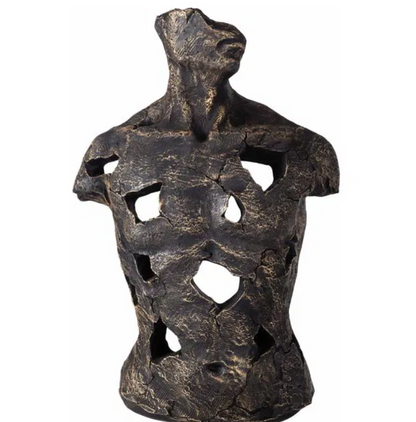 Handmade Abstract Male Statue, Modern Art Sculpture, Handmade Male Torso Decor, Handmade Male Torso Statue, Abstract Sculpture Decor