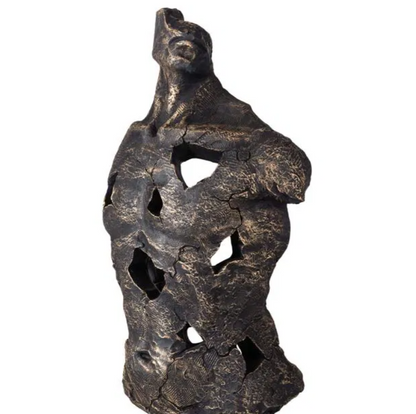 Handmade Abstract Male Statue, Modern Art Sculpture, Handmade Male Torso Decor, Handmade Male Torso Statue, Abstract Sculpture Decor