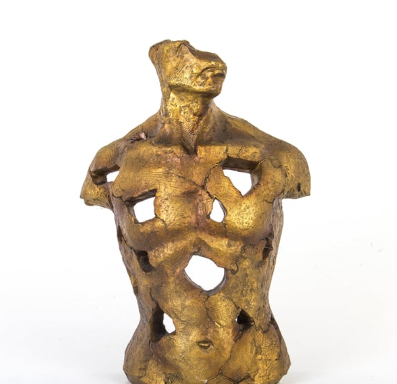 Handmade Abstract Male Statue, Modern Art Sculpture, Handmade Male Torso Decor, Handmade Male Torso Statue, Abstract Sculpture Decor