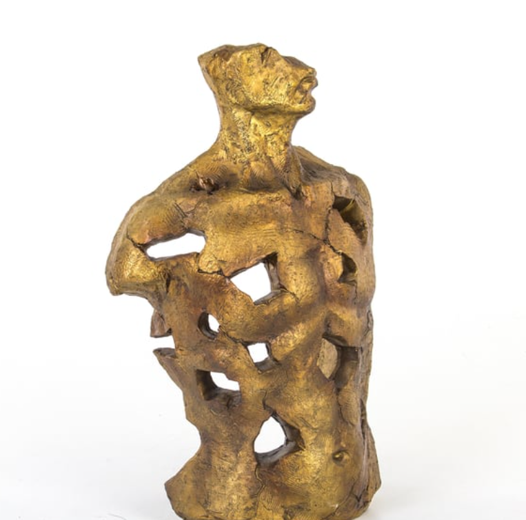 Handmade Abstract Male Statue, Modern Art Sculpture, Handmade Male Torso Decor, Handmade Male Torso Statue, Abstract Sculpture Decor