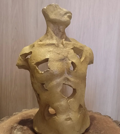 Handmade Abstract Male Statue, Modern Art Sculpture, Handmade Male Torso Decor, Handmade Male Torso Statue, Abstract Sculpture Decor