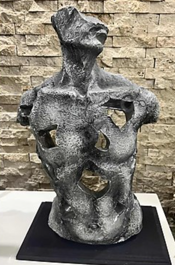 Handmade Abstract Male Statue, Modern Art Sculpture, Handmade Male Torso Decor, Handmade Male Torso Statue, Abstract Sculpture Decor