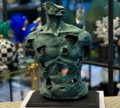 Handmade Abstract Male Statue, Modern Art Sculpture, Handmade Male Torso Decor, Handmade Male Torso Statue, Abstract Sculpture Decor