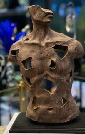 Handmade Abstract Male Statue, Modern Art Sculpture, Handmade Male Torso Decor, Handmade Male Torso Statue, Abstract Sculpture Decor