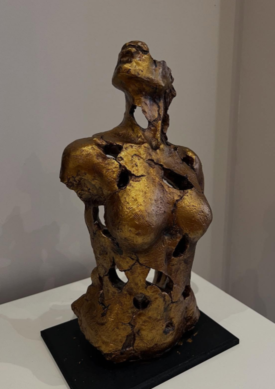 Handmade Abstract Female Statue, Modern Art Sculpture, Handmade Female Torso Decor, Handmade Female Torso Statue, Abstract Torso Statue