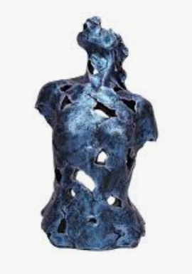 Handmade Abstract Female Statue, Modern Art Sculpture, Handmade Female Torso Decor, Handmade Female Torso Statue, Abstract Torso Statue