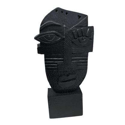 Abstract Face Statue, Picasso Style Abstract Head Statue, Picasso Face Statue, Abstract Picasso Style Bust, Picasso Inspired Abstract Statue