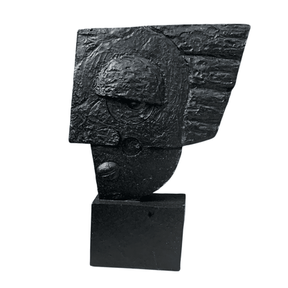 Picasso Face Statue, Picasso Style Face Statue, Abstract Face Statue, Picasso Statue, Artistic Head Sculpture, Picasso Style Statue