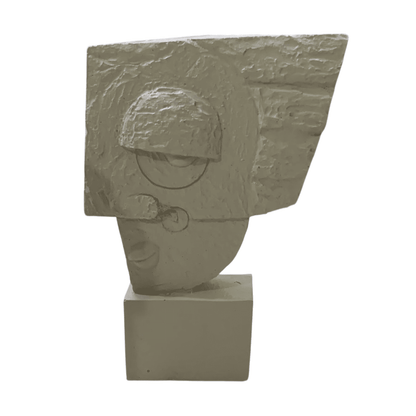 Picasso Face Statue, Picasso Style Face Statue, Abstract Face Statue, Picasso Statue, Artistic Head Sculpture, Picasso Style Statue