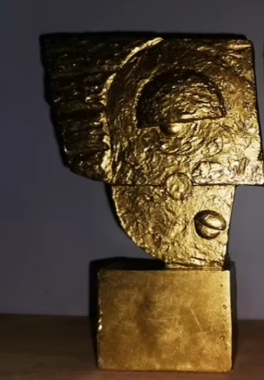 Picasso Face Statue, Picasso Style Face Statue, Abstract Face Statue, Picasso Statue, Artistic Head Sculpture, Picasso Style Statue