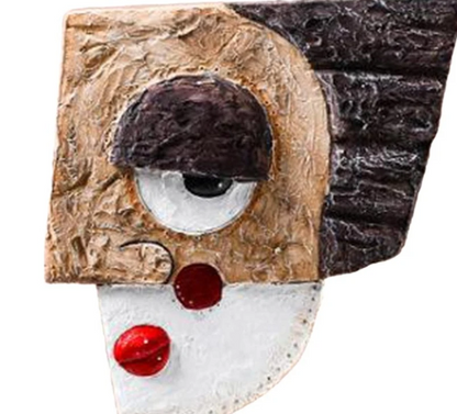 Picasso Face Statue, Picasso Style Face Statue, Abstract Face Statue, Picasso Statue, Artistic Head Sculpture, Picasso Style Statue