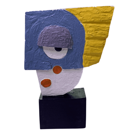 Picasso Face Statue, Picasso Style Face Statue, Abstract Face Statue, Picasso Statue, Artistic Head Sculpture, Picasso Style Statue