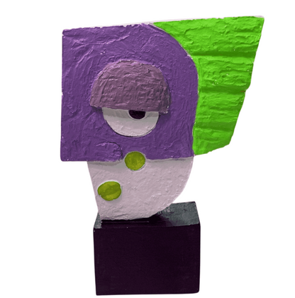 Picasso Face Statue, Picasso Style Face Statue, Abstract Face Statue, Picasso Statue, Artistic Head Sculpture, Picasso Style Statue