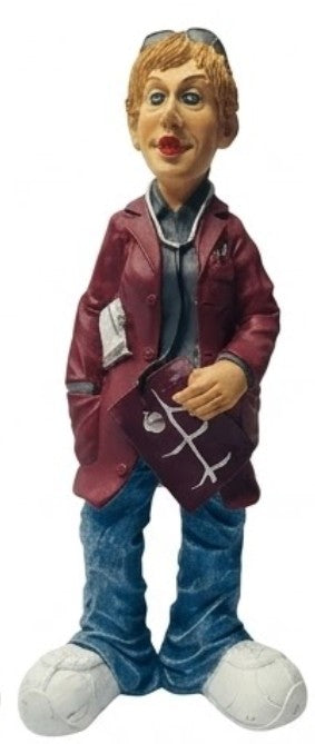 Handmade Doctor Figurine, Funny Medical Decor Statue, Polyester Doctor Gift Clinic Office Decoration