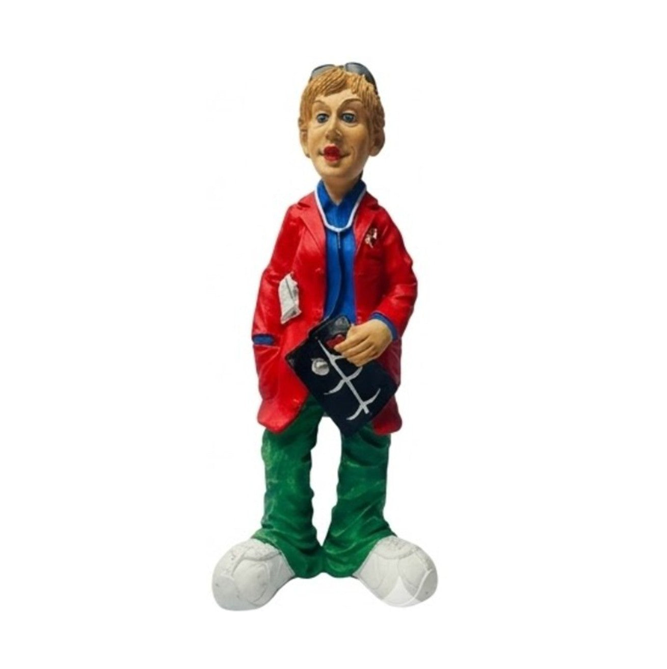 Handmade Doctor Figurine, Funny Medical Decor Statue, Polyester Doctor Gift Clinic Office Decoration