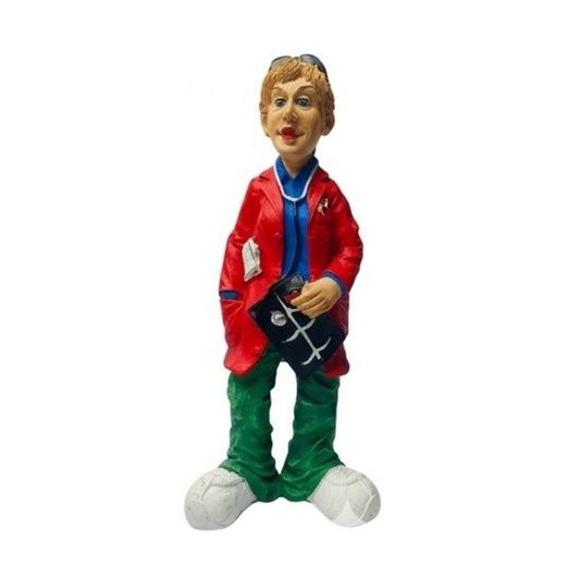 Handmade Doctor Figurine, Funny Medical Decor Statue, Polyester Doctor Gift Clinic Office Decoration