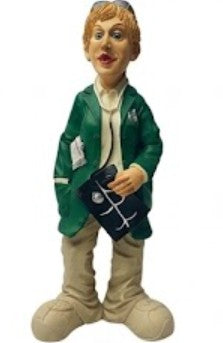 Handmade Doctor Figurine, Funny Medical Decor Statue, Polyester Doctor Gift Clinic Office Decoration