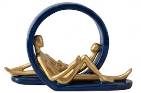 Handmade Couple Decor, Romantic Abstract Love Statue, Polyester Figure, Couple  Sculpture