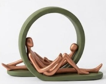 Handmade Couple Decor, Romantic Abstract Love Statue, Polyester Figure, Couple  Sculpture