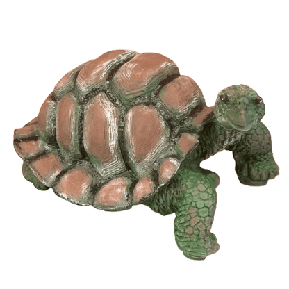 Realistic Turtle Decor Statue, Large Turtle Decorative Statue, Garden Turtle Statue, Hand-Painted Turtle Decor for Home, Tortoise Sculpture