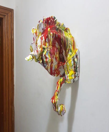 Horse Head Wall Sculpture, Horse Head Wall Decor , Equestrian Wall Decor, Gift For Horse Lovers, Horse Wall Sculpture, Horse Wall Decor